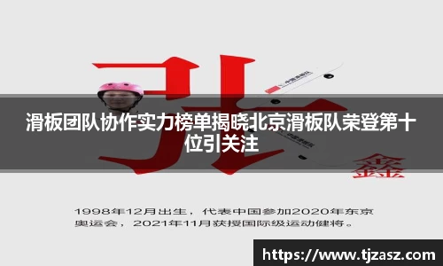 滑板团队协作实力榜单揭晓北京滑板队荣登第十位引关注